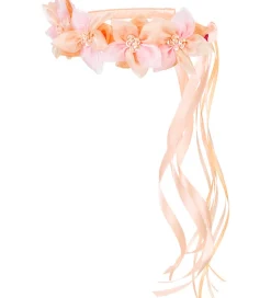 Souza Udklædning - Hårbøjle m. Blomster - Evaline - Rosa