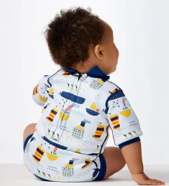 Splash About Våddragt - Happy Nappy - UV50+ - Tug Boat