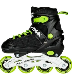 Stiga Rulleskøjter - Tornado - Sort/Grøn - Inliner