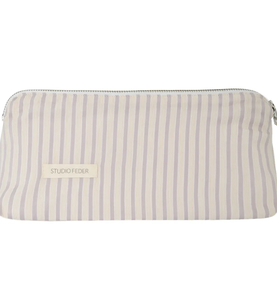 Studio Feder Toilettaske - Celia Mini - Cotton - Boudoir Stripe