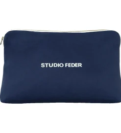 Studio Feder Toilettaske - Celia - Canvas - Navy