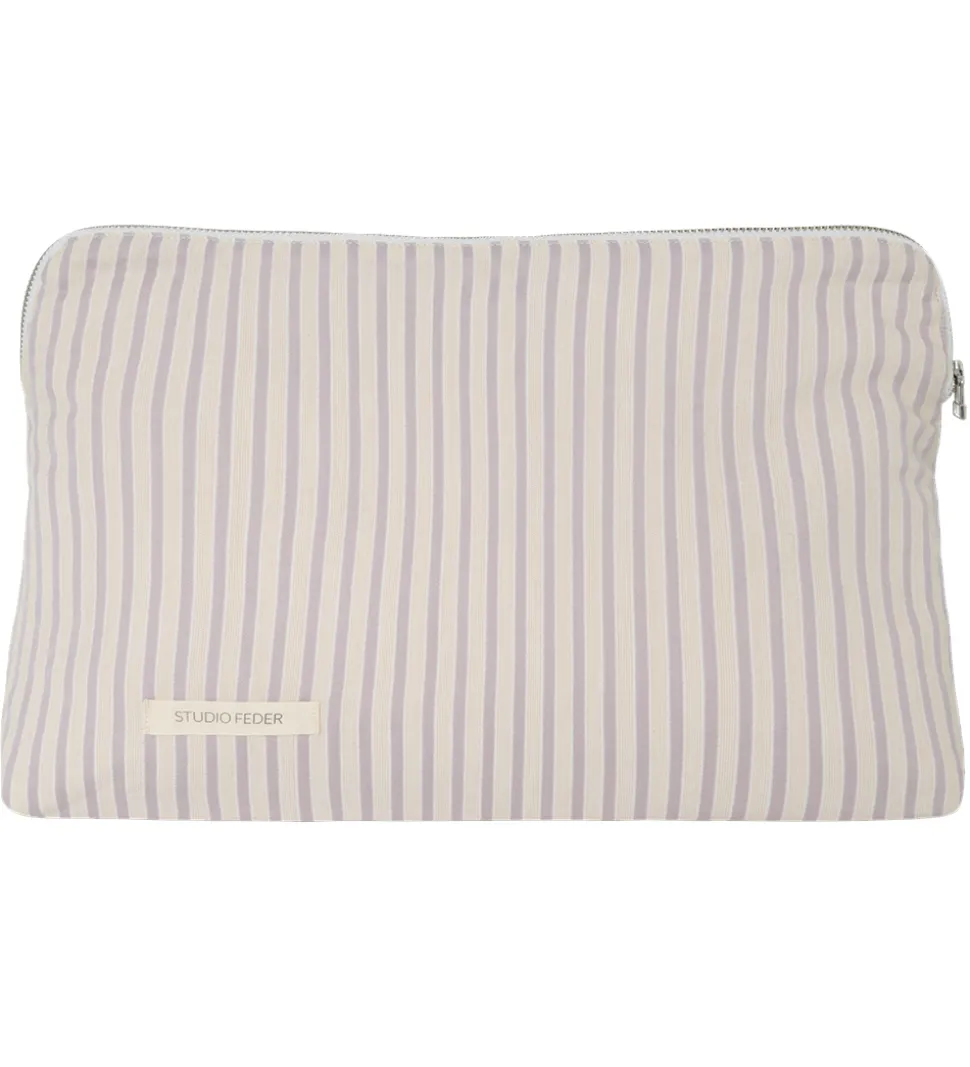 Studio Feder Toilettaske - Celia - Cotton - Boudoir Stripe