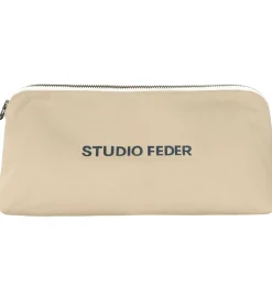 Studio Feder Toilettaske - Celia Mini - Canvas - Sand Beige
