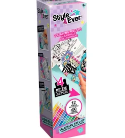Style 4 Ever Colouring Roll-up - 4 meter