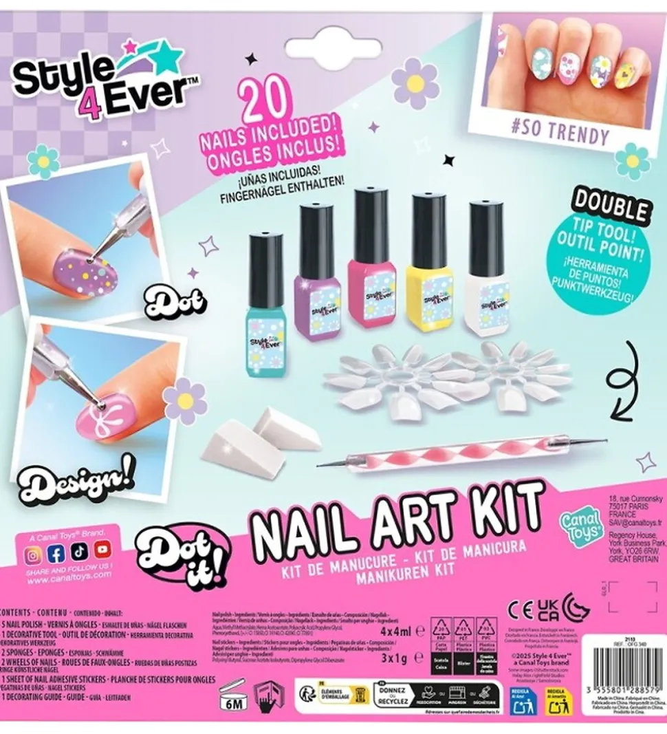 Style 4 Ever Neglekunst-Sæt