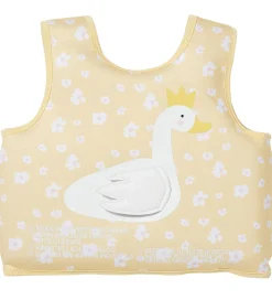 SunnyLife Svømmevest - Princess Swan - 3-6 År - Buttercup