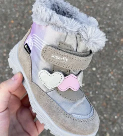 Superfit Vinterstøvler - Tex - Beige/Rosa