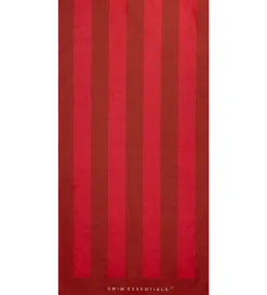 Swim Essentials Håndklæde - Microfiber - 135x65 cm - Red Crab