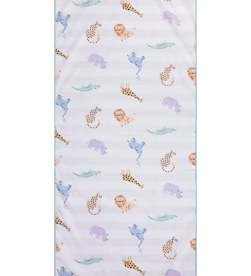 Swim Essentials Håndklæde - Microfiber - 135x65 cm - Wild Life