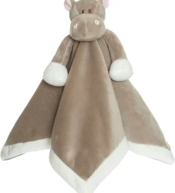 Teddykompaniet Nusseklud - Flodhest - 35 x 35 cm - Gråbrun