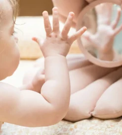 That's Mine Babyspejl - Musling - Beige