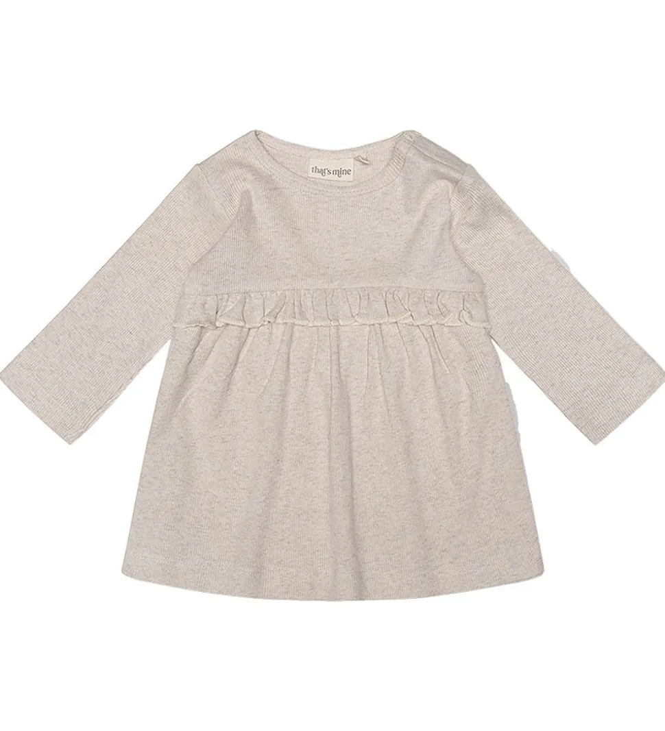 That's Mine Tunika - Wella - Rib - Light Brown Melange