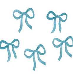 That's Mine Wallstickers - 5-pak - Blå Sløjfe