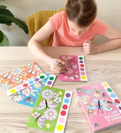 Tiger Tribe Farvesæt - Paint A Picture Set - Butterflies & Flowe