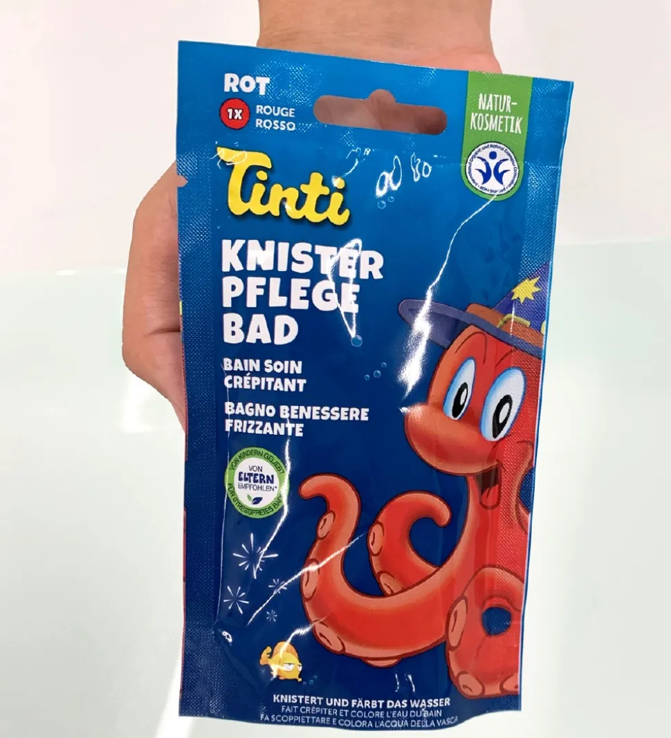 Tinti Knitrebad - Rød
