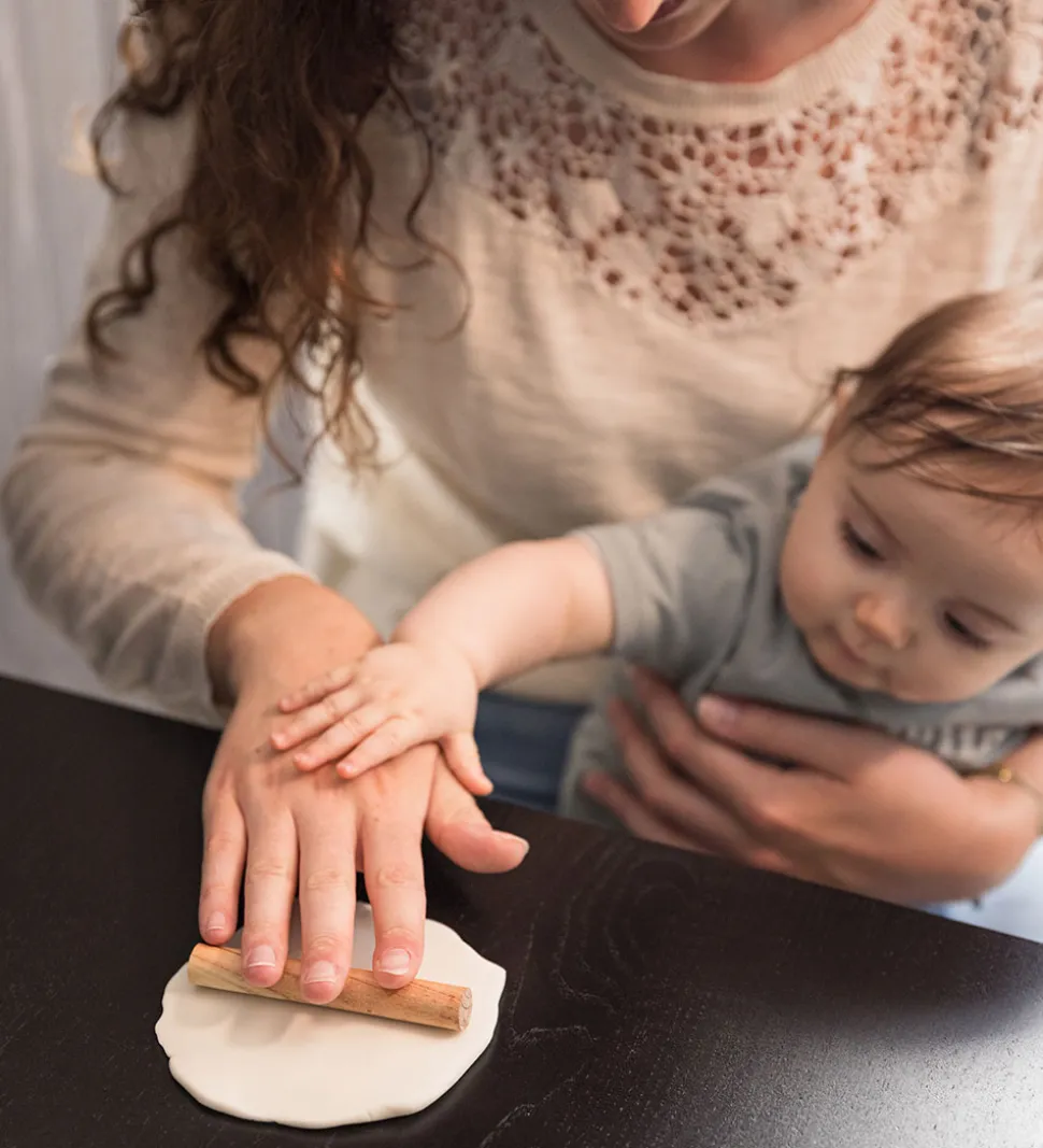 Tiny Love Aftryksæt - Hånd/Fod - Dobbeltramme - Wood