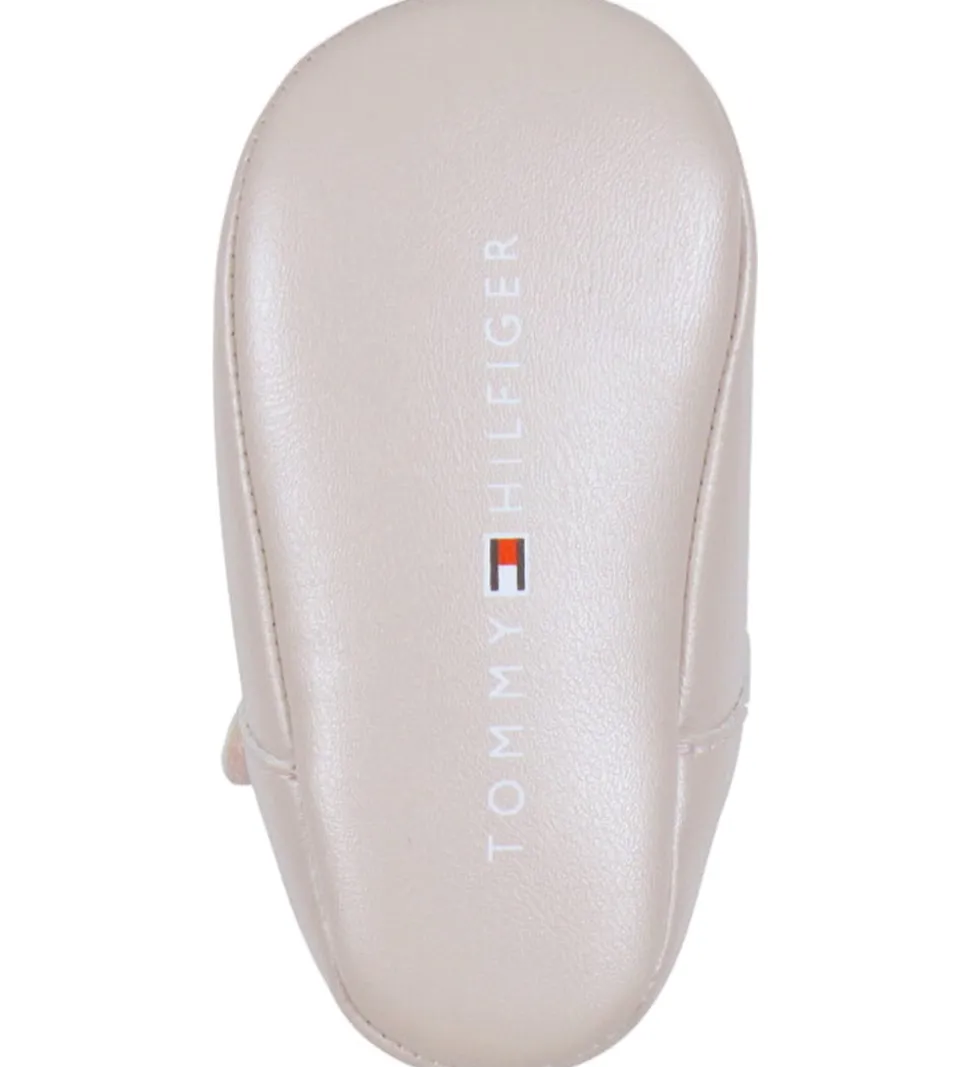 Tommy Hilfiger Ballerina Hjemmesko - Nude/Sløjfe