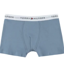 Tommy Hilfiger Boxershorts - 3-pak - Brisk Blue/Utility Sage/Des