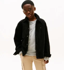 Tommy Hilfiger Fløjlsjakke - Overshirt - Sort