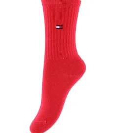 Tommy Hilfiger Strømper - 3-pak - Rød/Rosa/Hvid