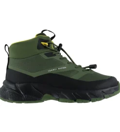 Tommy Hilfiger Støvler - Mid Lace-Up - Military Green