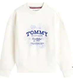 Tommy Hilfiger Sweatshirt - Crew - Ancient White