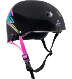 Triple Eight Hjelm - Certified Sweatsaver - Black Hologram