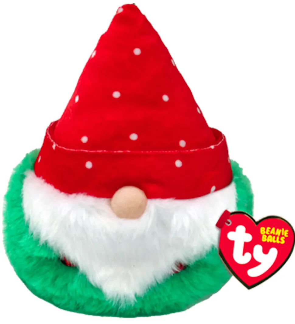 Ty Nøglering m. Bamse - Beanie Balls - 9 cm - Topsy