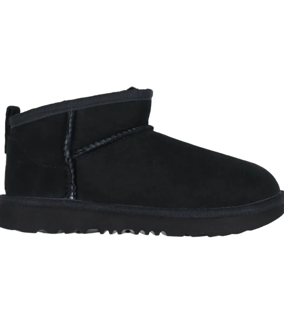UGG Bamsestøvler - Classic Ultra Mini - Sort
