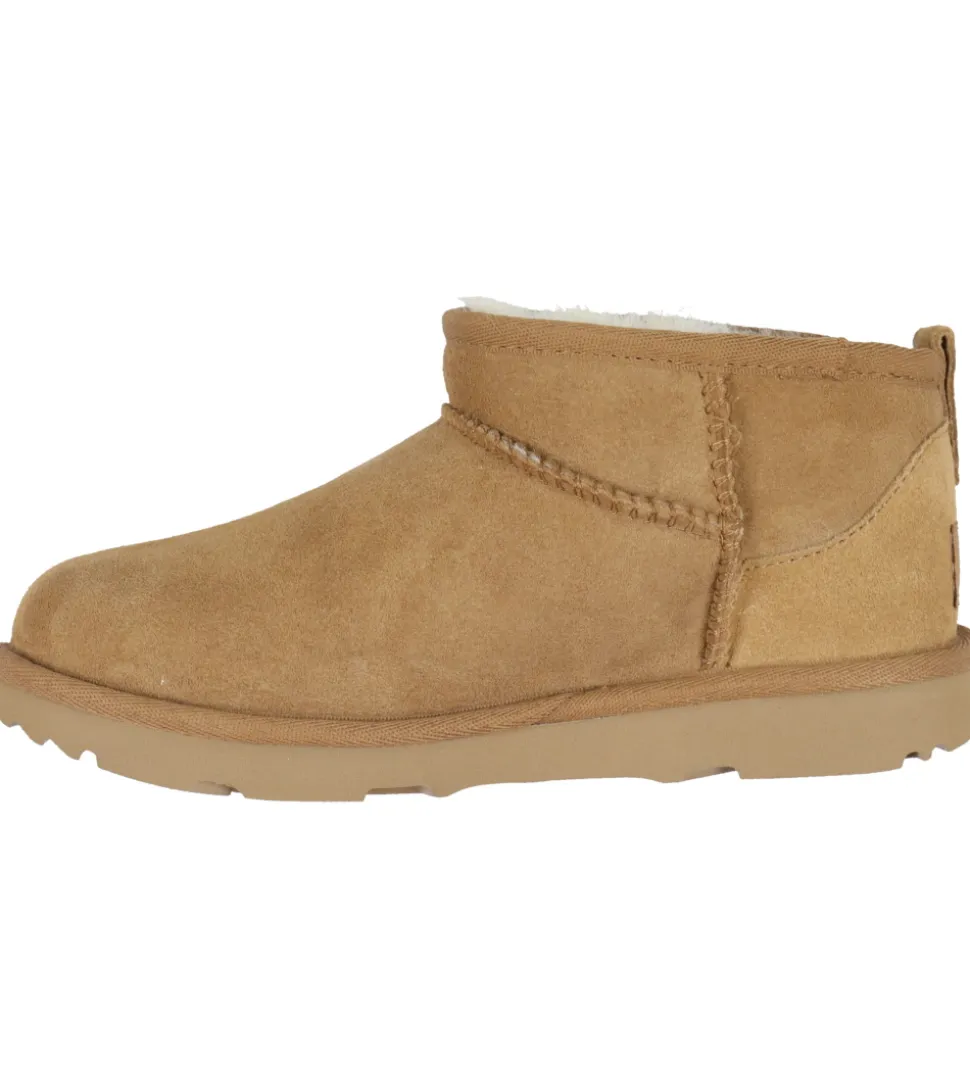 UGG Bamsestøvler - Classic Ultra Mini - Chestnut