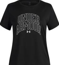 Under Armour T-shirt - Tech Varsity - Sort m. Print
