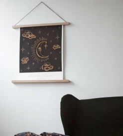 VACVAC Plakat - Håndlavet - 40x50 cm - Night Blue