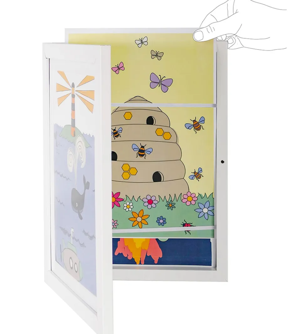 Vanilla Copenhagen Galleriramme - A4 x 80 - Hvid