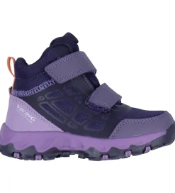 Viking Støvler - Track Mid WP 2V - Aubergine/Lilac