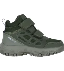 Viking Støvler - Track Mid WP 2V - Olive
