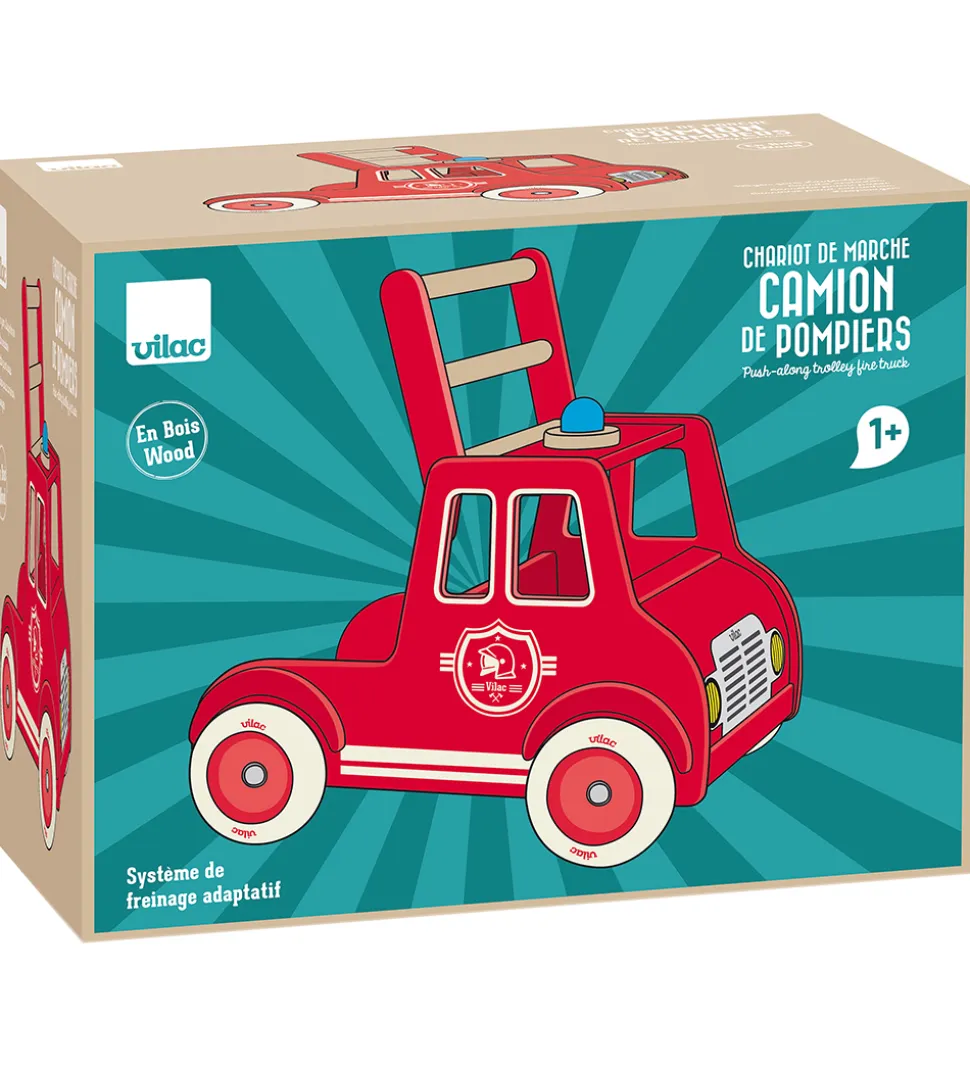 Vilac Gåvogn - Brandbil