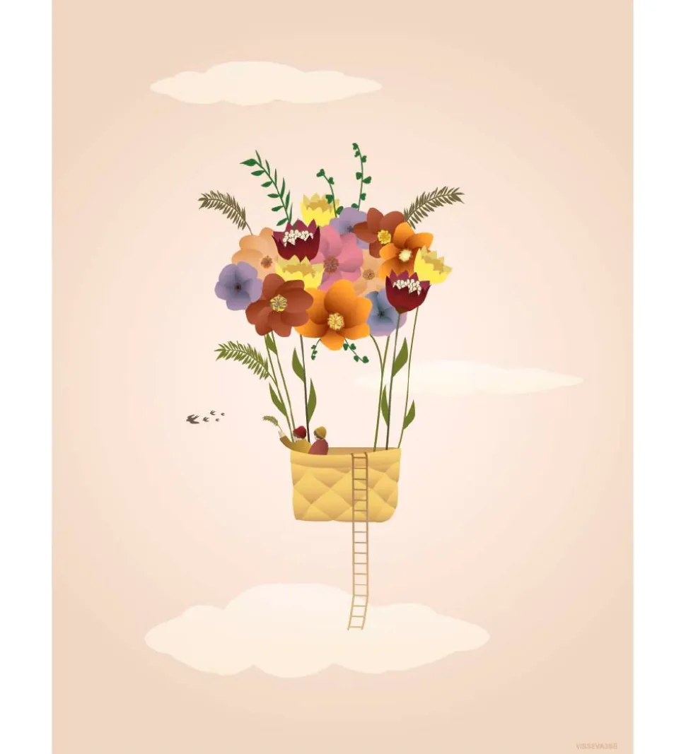 Vissevasse Plakat - 30x40 - Fly With Me