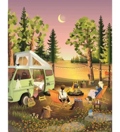 Vissevasse Plakat - 50x70 cm - Van Life