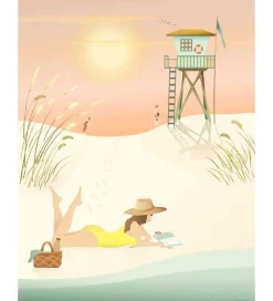 Vissevasse Plakat - 30x40 cm - Sunny Days