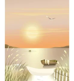 Vissevasse Plakat - 50x70 cm - Dunes