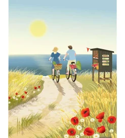 Vissevasse Plakat - 30x40 cm - Sommerliv