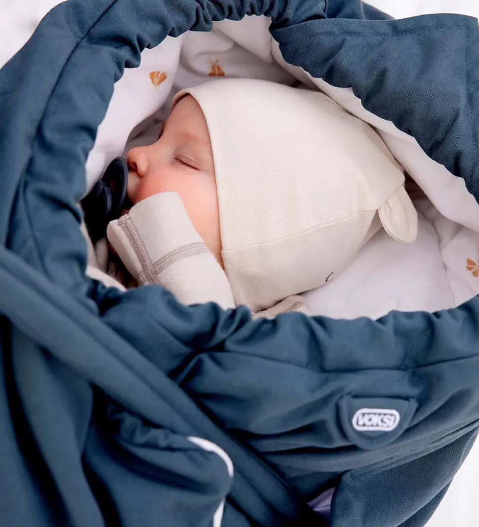 Voksi Kørepose - Carry - 76/108 cm - Poppy Blue/Wings