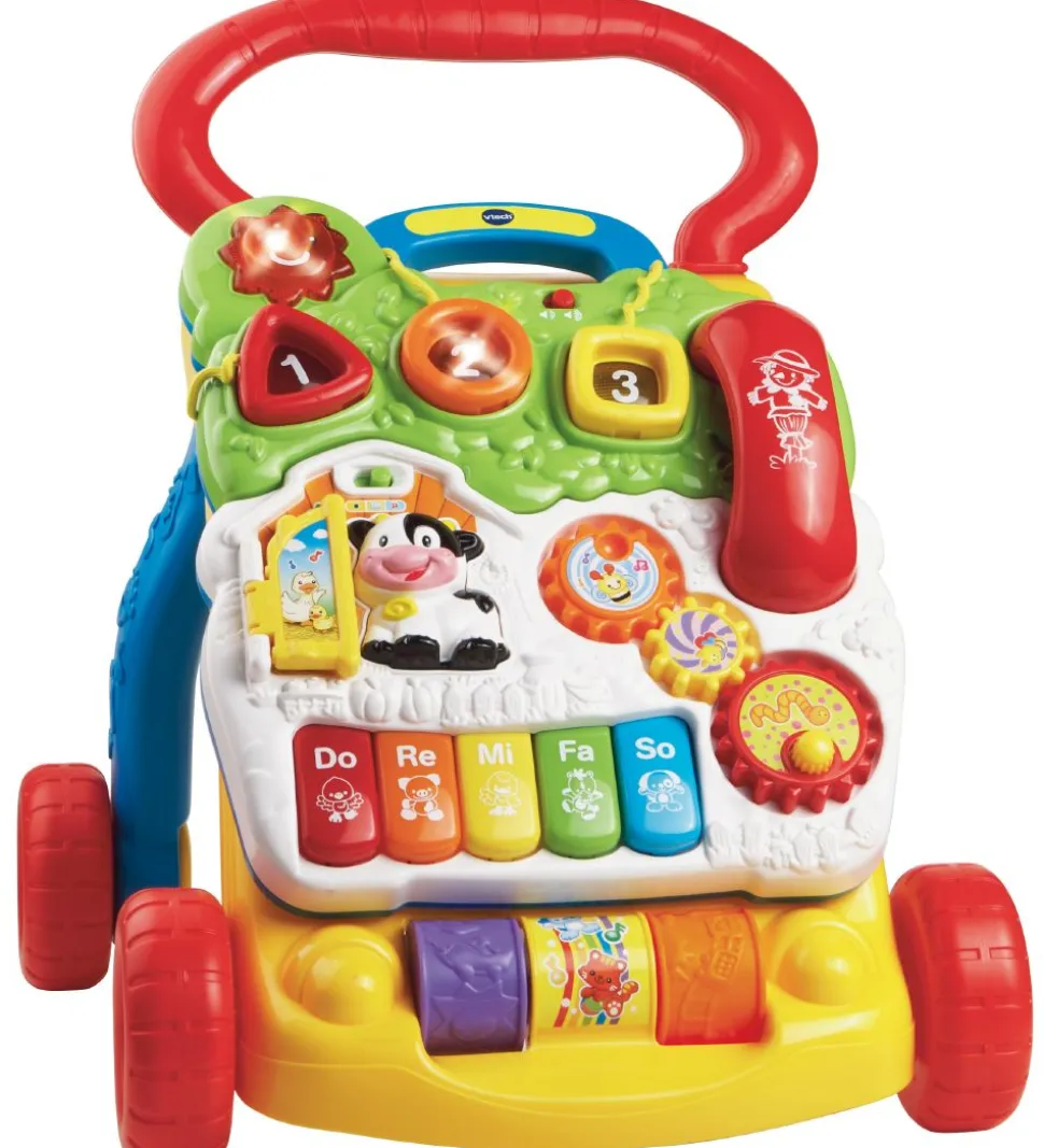 Vtech Gåvogn - Dansk - Barnets Første Gåvogn