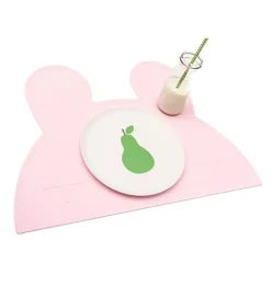 We Might Be Tiny Dækkeserviet - Kanin - Silikone - Powder Pink