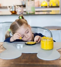 We Might Be Tiny Dækkeserviet - Kanin - Silikone - Grå