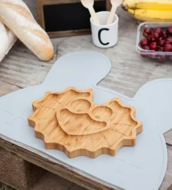 We Might Be Tiny Dækkeserviet - Kanin - Silikone - Grå