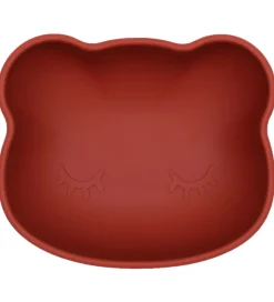 We Might Be Tiny Skål m. Sugekop - Silikone - Rust