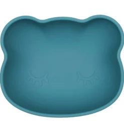 We Might Be Tiny Skål m. Sugekop - Silikone - Blue Dusk