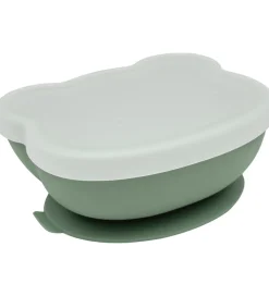 We Might Be Tiny Skål m. Sugekop - Silikone - Sage