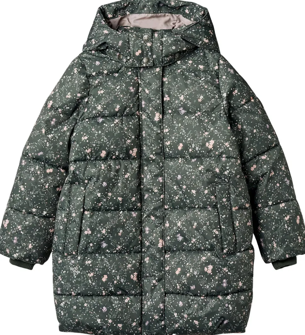 Wheat Dynejakke - Yrsa - Forest Lake Checked Flowers